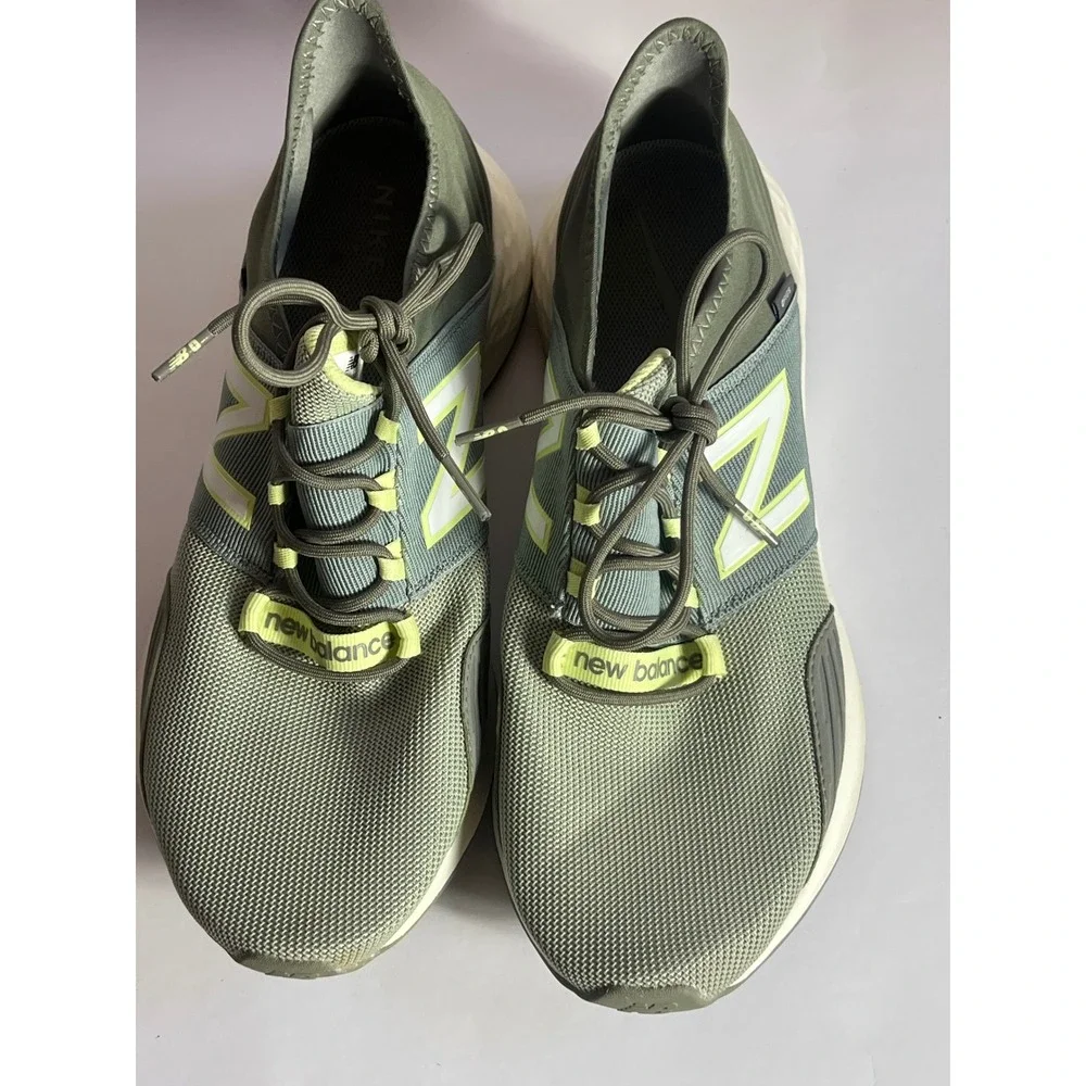 New Balance FIGS Fresh Foam Roav Olive Green Mens Sneakers Size 10.5 Unisex